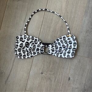 💙BOGO💙 Kermas Skull Strapless Bikini Top M